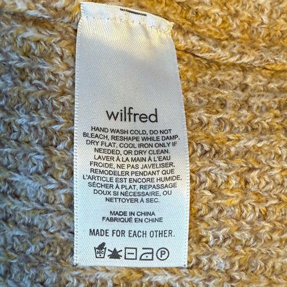 Aritzia Wilfred Montpellier Sweater Dress - Camel - Picture 9 of 11